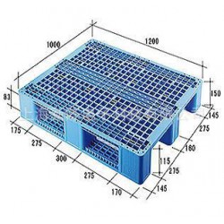 1210網(wǎng)格川字托盤、1200*1000*150廠家直銷