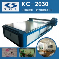 用于玻璃,、瓷磚、木板,、金屬UV打印機KC2030