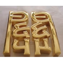 昆明優(yōu)質(zhì)昆明金屬字制作,，昆明金屬字價格如何