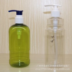 500ml透明/半透綠護(hù)發(fā)素瓶/PET洗發(fā)水瓶沐浴瓶廠(chǎng)家批發(fā)